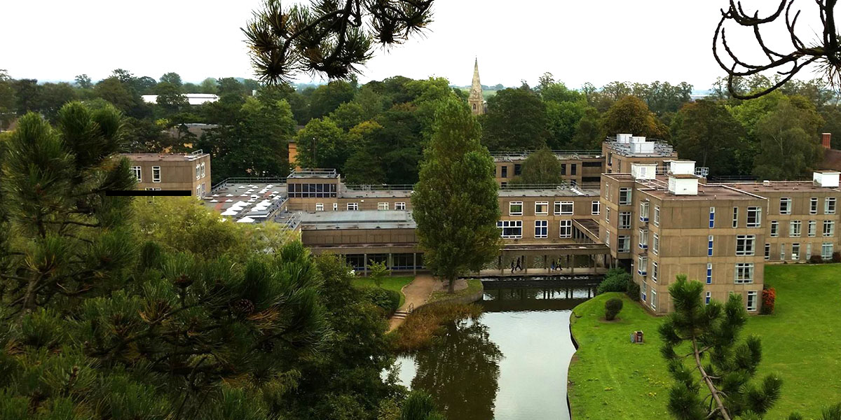 A High up View of Derwent College